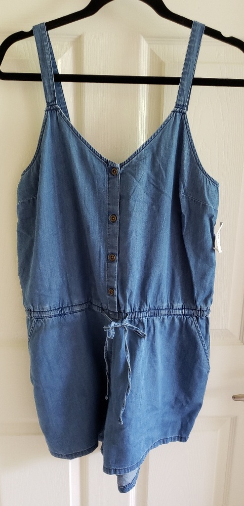 OLD NAVY Soft Denim Romper
